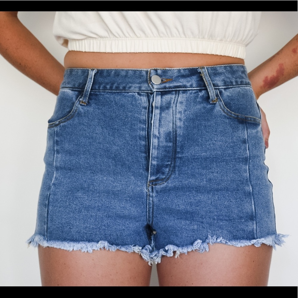 jean shorts